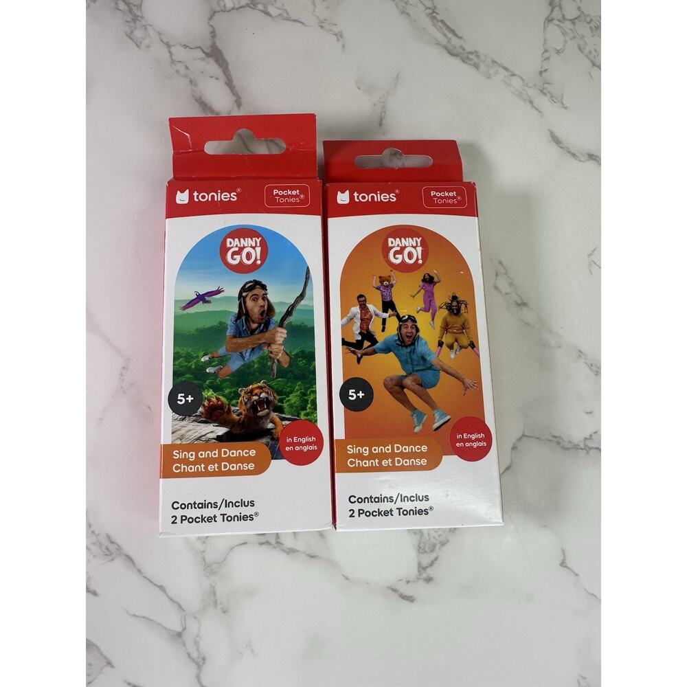 tonies Danny Go! Sing and Dance Pocket Tonies - Red/Orange